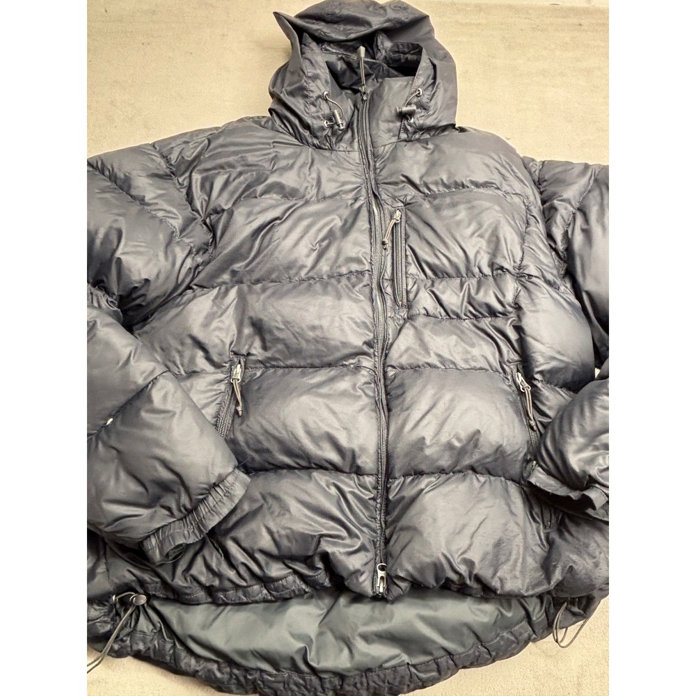 RLX Ralph Lauren Mens XXL Navy Blue Down Fill Puffer Jacket Hooded Coat